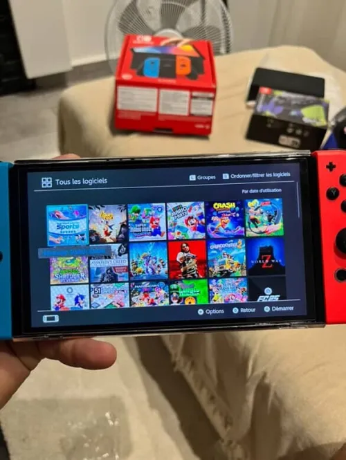 Nintendo switch oled flashé 512gb