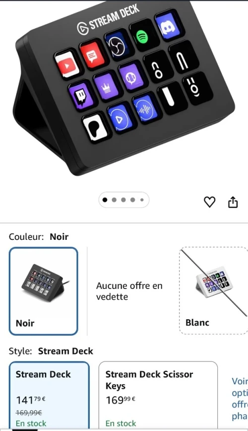 Stream deck