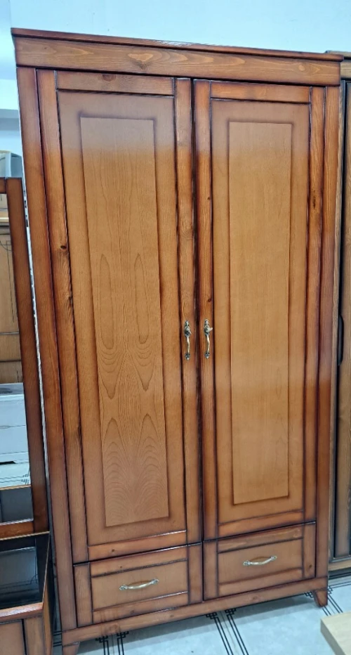Armoire 2p bois rouge panou 1.10 m