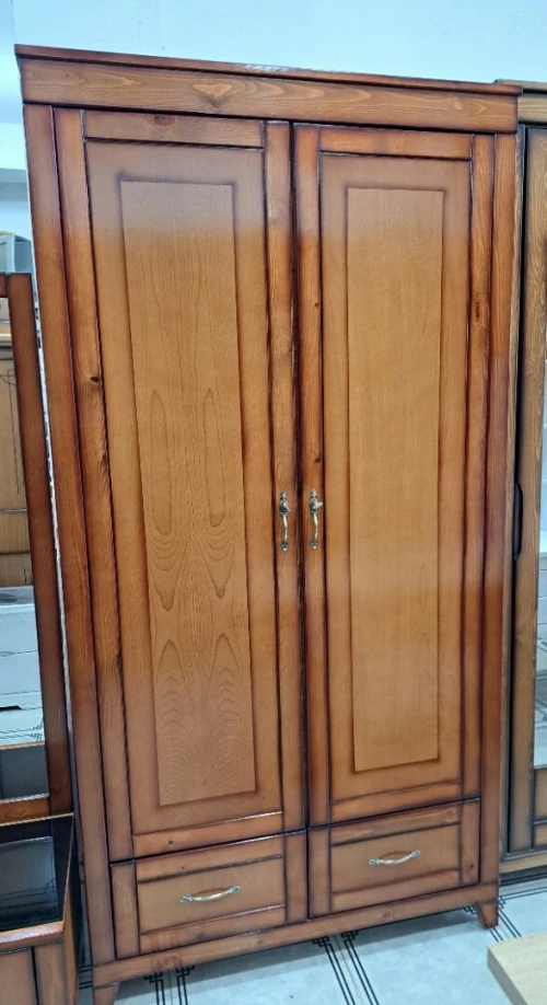 Armoire 2p bois rouge panou 1.10 m