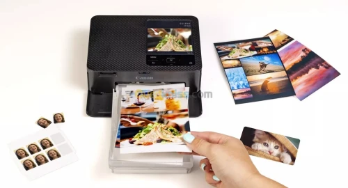 CANON SELPHY CP1500 COMPACT - IMPRIMANTE PHOTO PORTABLE - WIFI - ÉCRAN LCD - USB -  KP-108IN