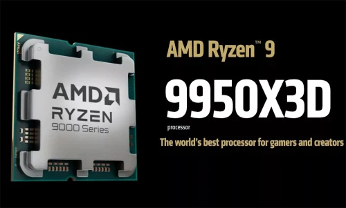PROCESSEUR AMD RYZEN 9 9950X3D - 24 CORE - 32 THREADS - 5.7 GHZ - AM5 - TDP 170 W - CACHE 144 MO-BOX