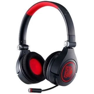 Tt eSPORTS by THERMALTAKE CRONOS GO Casque Gamer LED ultra léger avec microphone rétractable