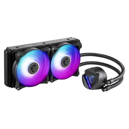 WATERCOOLING MSI MAG CORELIQUID 240R V2 - 240mm ARGB pour processeur Intel/AMD- Noir 