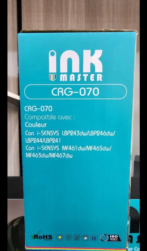 TONER INK MASTER CANON 070 - COMPATIBLE NOIR - POUR IMPRIMANTE LBP24 SÉRIES - ISENSYS MF4 SÉRIES 