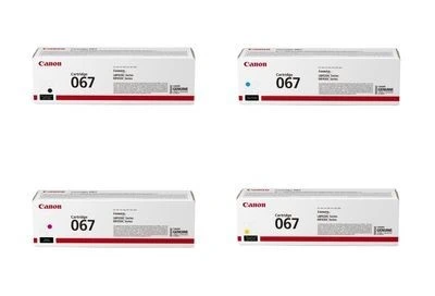 CANON 067 Pack Toner Originale pour i-SENSYS MF651Cw MF655Cdw MF657Cdw