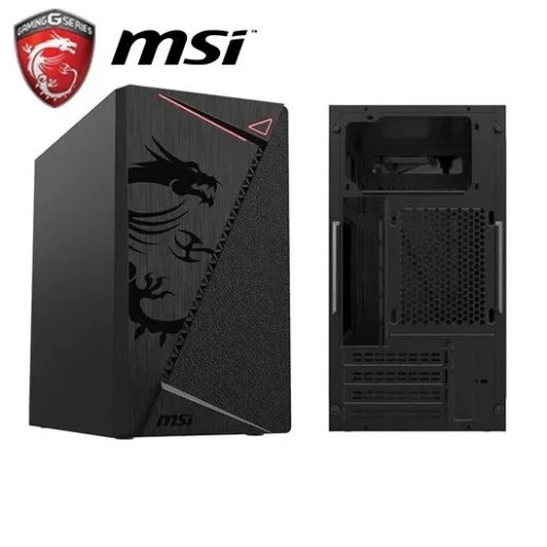 MSI MAG SHIELD M301 - BOITIER PC GAMING - MICRO ATX - USB 3.0 - AIRFLOW - ACIER PANNEAU - BLACK