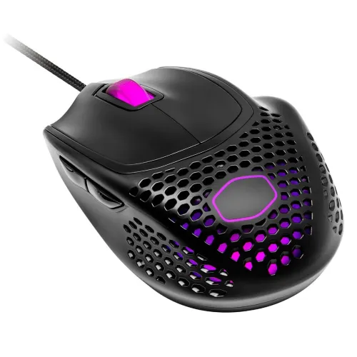 SOURIS GAMING COOLER MASTER MM720 - RGB - 16000 DPI - ULTRA LÉGÈRE - HAUTE PERFORMANCE - BLACK & WHITE