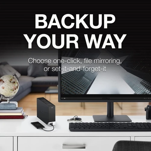 SEAGATE ONE TOUCH HUB 14TO HDD - DISQUE DUR - EXTERNE DE BUREAU - USB 3.2 GEN1 - BLACK