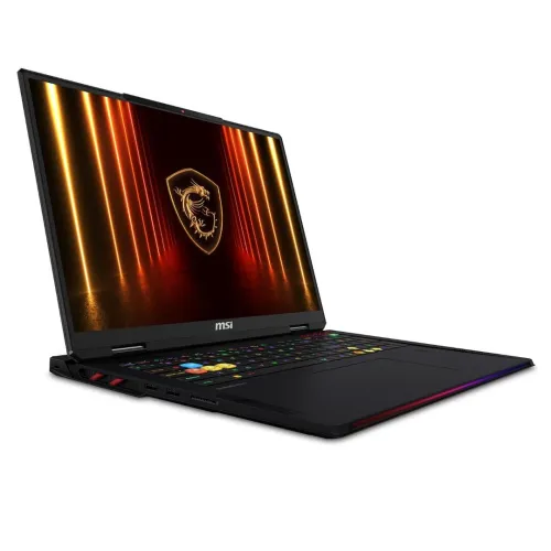 MSI RAIDER 18 HX AI - ULTRA 9 285HX - 32GB DDR5 - 1TB SSD - 18" 4K UHD - RTX 5080 16GB - RÉTROÉCLAIRÉ - BLACK