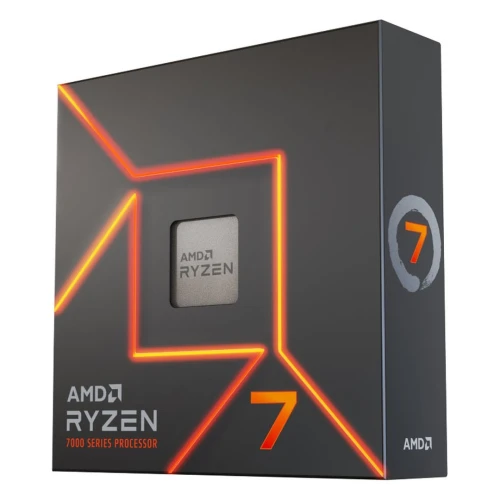 PROCESSEUR AMD RYZEN 7 7700X - SOCKET AM5 - 8 CORE - 16THREADS - 5.4 GHZ - 32 MB - BOX SANS VENTILO