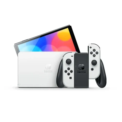 Nintendo Switch OLED - avec station d'accueil et manettes Joy-Con