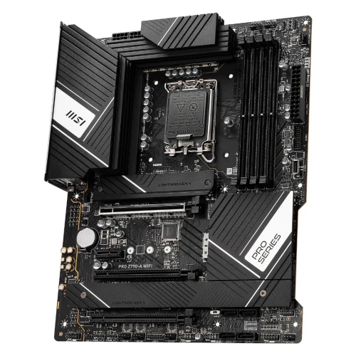 MSI PRO Z790-A WIFI - CARTE MÈRE ATX - SOCKET 1700 INTEL - 4X DDR5 - M.2 PCIE 4.0 - USB 3.2 - PCI-EXPRESS 5.0 - BLACK