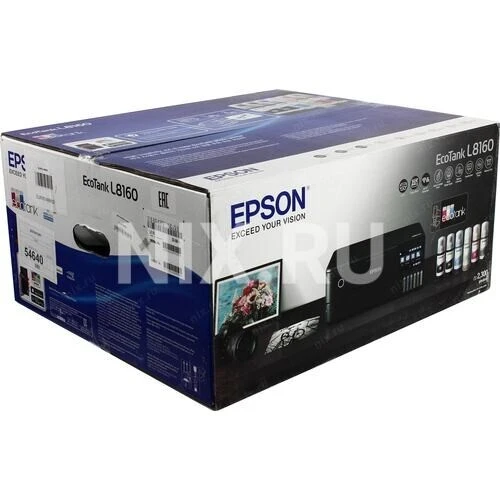 EPSON ECOTANK L8160 - IMPRIMANTE MULTIFONCTION A4 - JET D'ENCRE - RECTO VERSO - WIFI - STANDARD + PHOTO - 6 COULEURS
