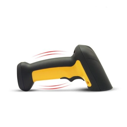 HENEX XL-9529 - DOUCHETTE CODE À BARRE 1D/2D SANS FIL - IP65 - PLUG & PLAY - 600M DISTANCE  - 2200MHA - 433MHZ - BLACK