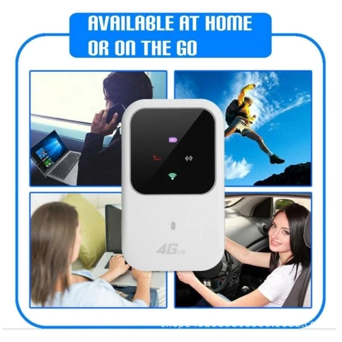 Modem WiFi Mobile 4G / 5G LTE 150Mbps Modem Avec Batterie - Haute Vitesse - Sans Fil 1500Mah