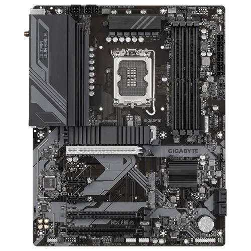 GIGABYTE Z790 D AX - CARTE MÈRE ATX - SOCKET LGA 1700 - 4 x DDR5 - 1 x PCIe 5.0 X16 - 3 x M.2 PCIe 4.0 NVMe - WIFI 6E - BT 5.3 - LAN 2.5GBE - BLACK