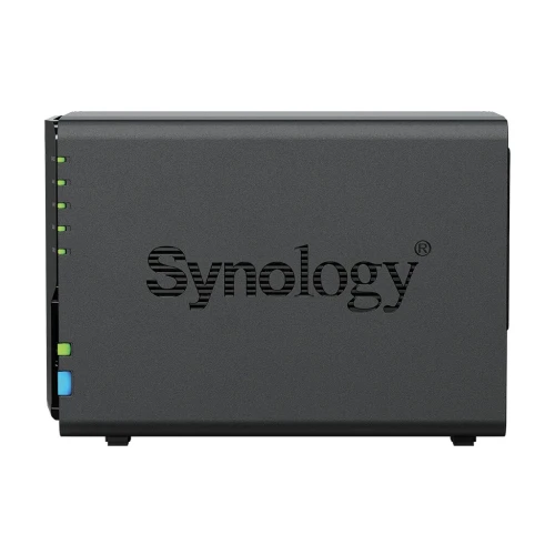 SYNOLOGY DS225+ - NAS 2 BAIES - CELERON J4125 - RAM 2GO  - 2.5 GBE - SAUVGARDE & PARTAGE - BLACK