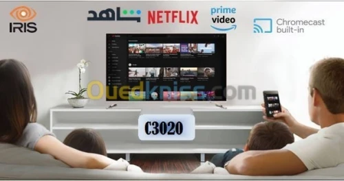 TV IRIS C3020 40" POUCES - SMART TÉLÉVISEUR FHD - QUICK START - MICRO DIMMING - HAUTE DÉFINITION 