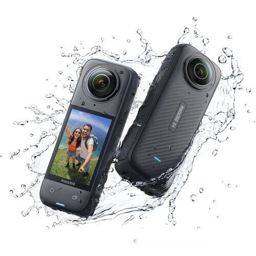 INSTA360 X4 - CAMÉRA D'ACTION 8K 360 - 72MP - STABILISATION - WI-FI - BLUETOOTH - ETANCHE - 2290MAH