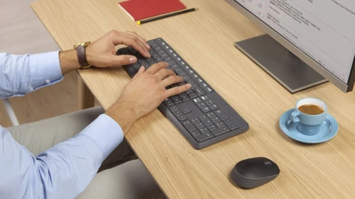 LOGITECH MK235 Clavier & Souris - Sans Fil -