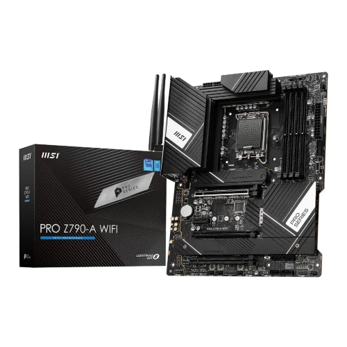 MSI PRO Z790-A WIFI - CARTE MÈRE ATX - SOCKET 1700 INTEL - 4X DDR5 - M.2 PCIE 4.0 - USB 3.2 - PCI-EXPRESS 5.0 - BLACK