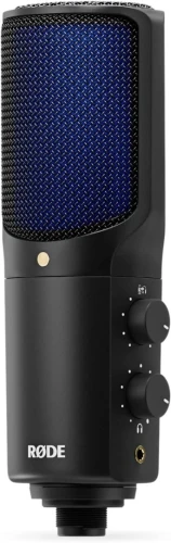 RODE NT-USB+ PROFESSIONAL USB MICROPHONE - POUR PC & SMARTEPHONE - BLACK