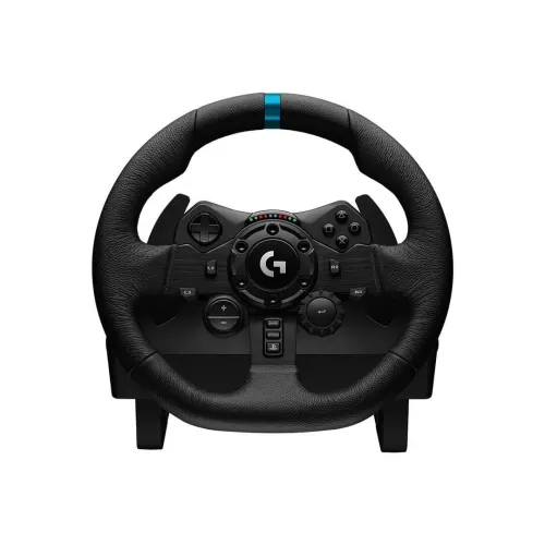 LOGITECH G G923 VOLANT DE COURSE - AVEC PÉDALES - TRUEFORCE - INDICATEUR DE RÉGIME - PC / PS 5 / PS4