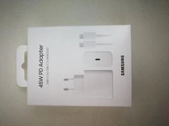 Samsung Power Adapter PD 45 Watt - Type-C  5a - Chargeur ultra rapide Noir -