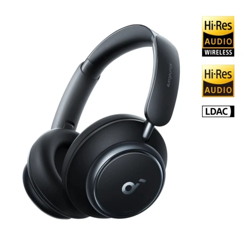 SOUNDCORE BY ANKER SPACE Q45 - CASQUE SANS FIL - ANC AUDIO - LONGUE AUTONOMIE - BLACK & WHITE