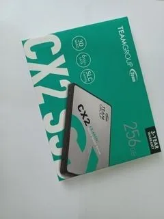 TEAMGROUP SSD CX2 256GB SATA 2.5" III 3D NAND - 3 YEAR WARANTY