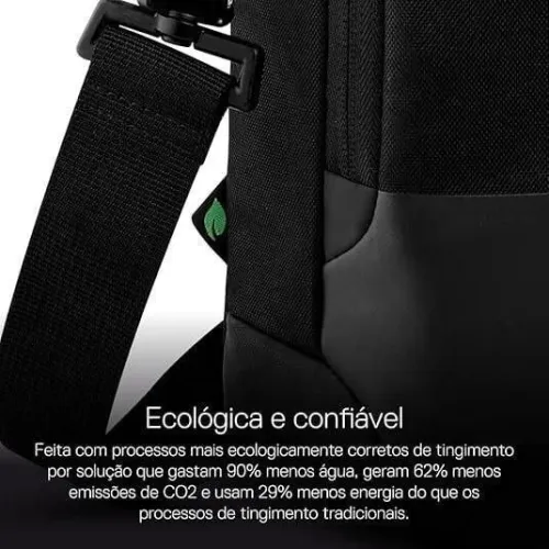 CARTABLE DELL ECOLOOP PRO SLIM BRIEFCASE - AI0414 - 15,6" - NYLEX - LAPTOP & DOCUMENTS - NOIR 