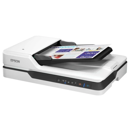 Epson WorkForce DS-1660W - Scanner A Plat A4 Recto Verso - Chargeur Document