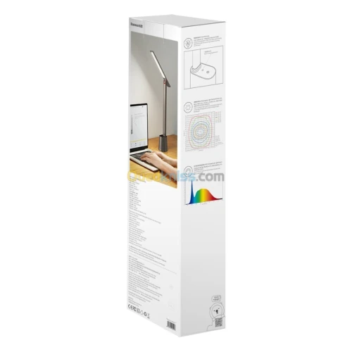 Baseus Rechargeable Folding Reading Desk Lamp - Lampe LED Avec Gradation Automatique Intelligente