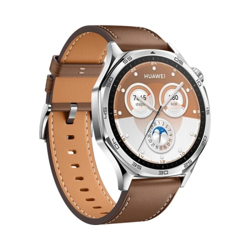 HUAWEI WATCH GT5  - SMARTWACH 46mm - BLUETOOTH 5.2 - 1.43" AMOLED - ACIER  - SPORT MODE -SILVER 