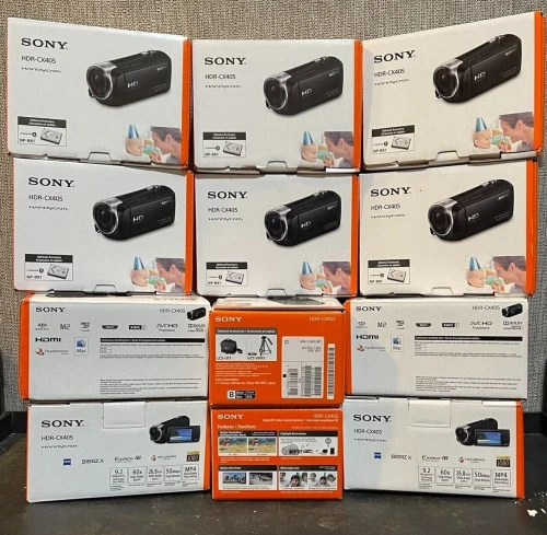 SONY HDR-CX405 - CAMÉSCOPE FHD - ZOOM 60X - OBJECTIF 26.8MM - STABILISATEUR -50MBPS -LCD 2.7"- NOIR 