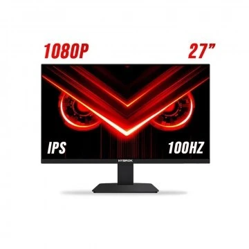 ECRAN HYBROK LIGHT HG27CUF - 27" FHD  - DALL VA  - CURVED - 180HZ - 1MS  -VGA/HDMI - SPEAKER - BLACK