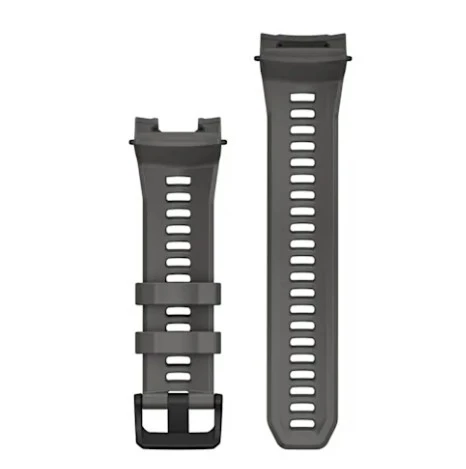 BRACELET GARMIN INSTINCT 26MM - SILICONE NOIR CHARBON HAUTE PERFORMANC - ULTRA-CONFORTABLE - POUR INSTINCT - BLACK