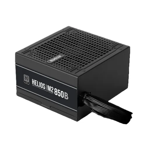 GAMDIAS HELIOS M2-850B - ALIMENTATION 850W - 80+ SILVER - SILENCIEUSE 120 MM - ATX PFC ACTIF -BLACK