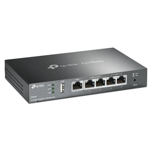 TP-LINK ER605 - ROUTEUR VPN OMADA GIGABIT - MULTI-WAN -ETHERNET GIGABIT RJ45 - 1000 MBPS - PARE-FEU