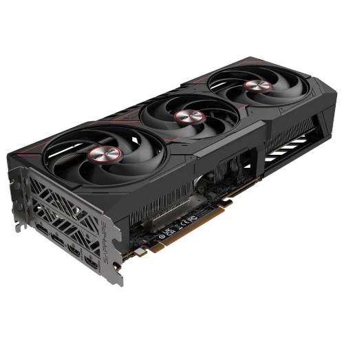 SAPPHIRE PULSE RADEON RX 9070 XT 16G - CARTE GRAPHIQUE - 16 GO GDDR6 - PCIe 4.0 - 2x HDMI + 2x DISPLAYPORT - BLACK