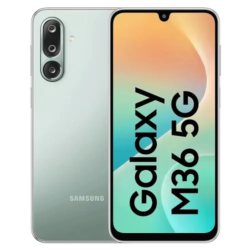 SAMSUNG GALAXY M36 5G - EXYNOS QUALCOMM - 6GB - 128GB - DUAL SIM- 50 MPXL - 6.6" S.AMOLED - 5000 MAH 