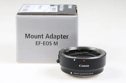 CANON MOUNT ADAPTER EF-EOS M - ADAPTATEUR OBJECTIF POUR EOS R - CMOS - 32,5 MP - 24MM - BLACK