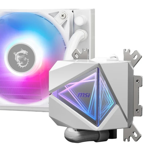 MSI MAG CORELIQUID I360 - WATERCOOLING 360MM - 3 X FANS ARGB - PERFORMANCE - INTEL & AMD - WHITE