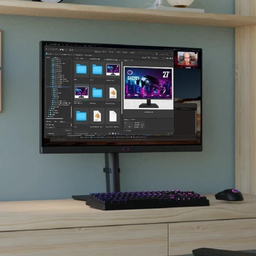 ECRAN COOLER MASTER GM2711S - 27" 2K QHD - ULTRA IPS - 180HZ - 0.5MS - ADAPTIVE SYNC - HDMI -DP 