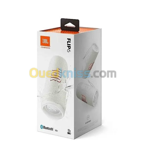 BAFFLE JBL FLIP 6 - ENCEINTE BLUETOOTH PORTABLE - ÉTANCHE À L'EAU & POUSSIÈRE - HAUTE BASSE - 30 W 