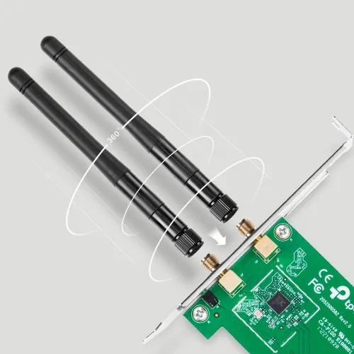 TP-LINK CARTE RÉSEAU TL-WN881ND PCI WI-FI 2 ANTENNE 300MBPS