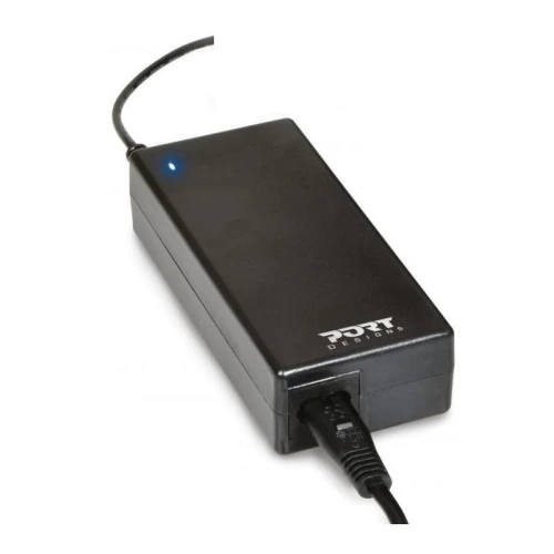 Port Designs Batterie PC Portable  Chargeur - alimentation pour 100% Compatible DELL -  90W Noir