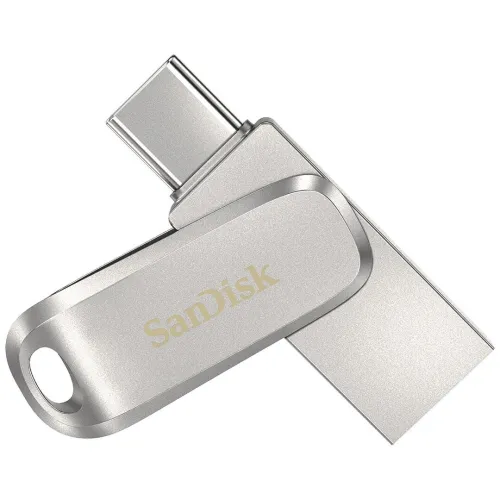 SANDISK ULTRA DUAL DRIVE LUXE 1TB - USB-C - USB 3.2 - JUSQU'À 400 MO/S - METAL DESIGNE - PC & MAC