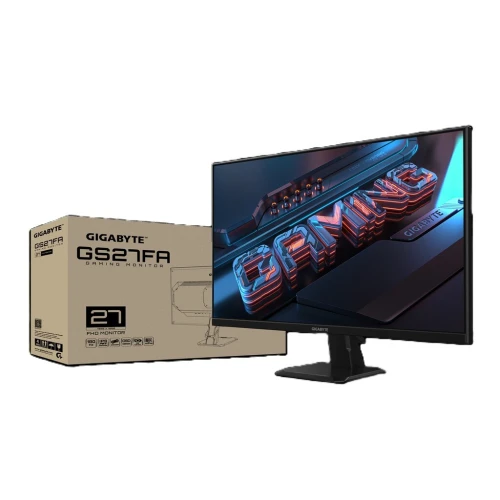 GIGABYTE GS27FA - GAMING MONITEUR 27" FHD - 180HZ - ULTRA FAST IPS - 1MS - AJUSTABLE - BLACK